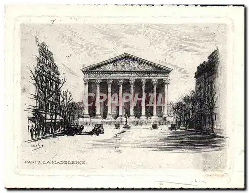 Cartes postales Paris La Madeleine