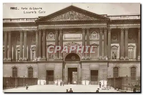 Cartes postales Paris Porte du Louvre