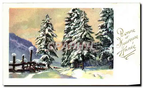 Cartes postales Fantaisie Bonne et heureuse annee