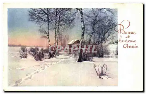 Cartes postales Fantaisie Bonne et heureuse annee