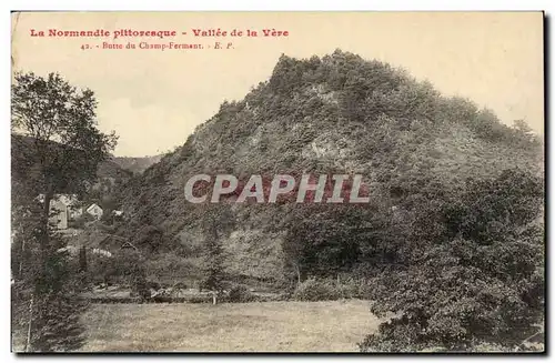 Cartes postales Vallee de la Vere Butte du Champ Ferrant