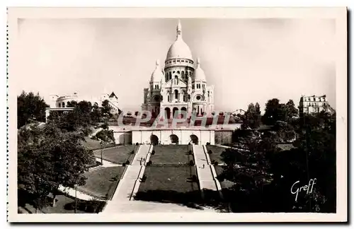 Cartes postales Paris Basilique du Sacre Coeur de Montmartre