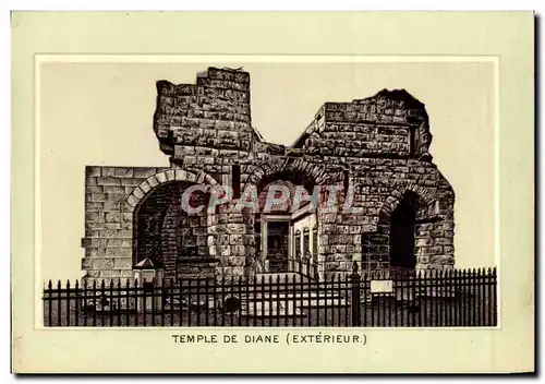 Cartes postales Nimes Temple de Diane (exterieur)