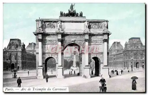 Paris Cartes postales Arc de Triomphe du Carrousel