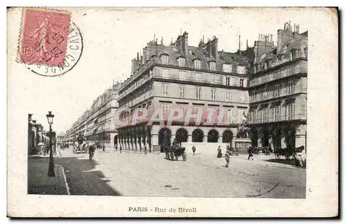 Paris Cartes postales Rue de Rivoli