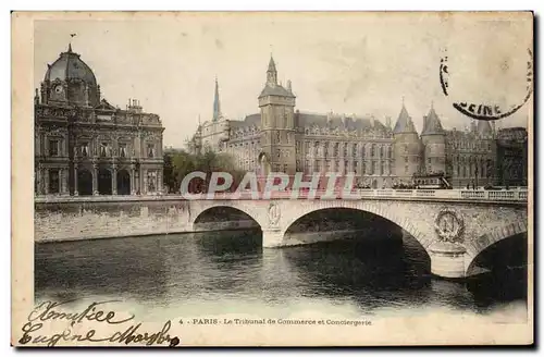 Paris Ansichtskarte AK Tribunal de commerce et conciergerie