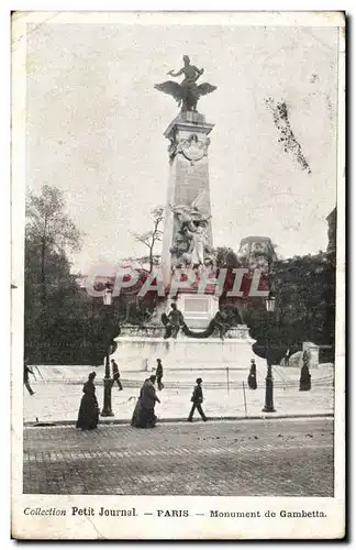 Paris Cartes postales Monument de Gambetta