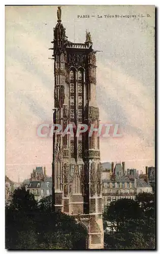 Paris Cartes postales La Tour Saint Jacques