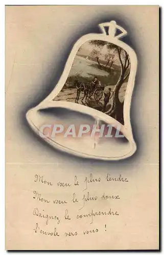 Cartes postales Fantaisie Cloche