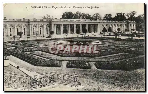 Ansichtskarte AK Versailles Facade du grand Trianon sur les jardins