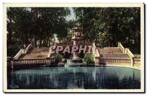 Cartes postales Dijon Les fontaines du jardin dArcy