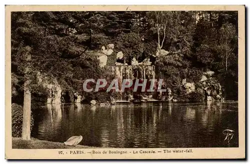 Paris - 16 - Bois de Boulogne - La Cascade Cartes postales