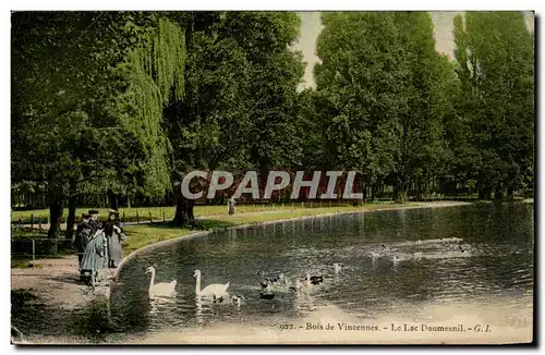 Paris - 12 - Bois de Vincennes - Le Lac Daumesnil Ansichtskarte AK