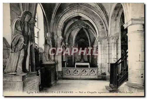 Paris - 5 - Saint Julien le Pauvre - Cartes postales