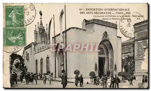 Paris - 1 - Exposition Internationale des Arts Decoratifs - 1925 - Cartes postales