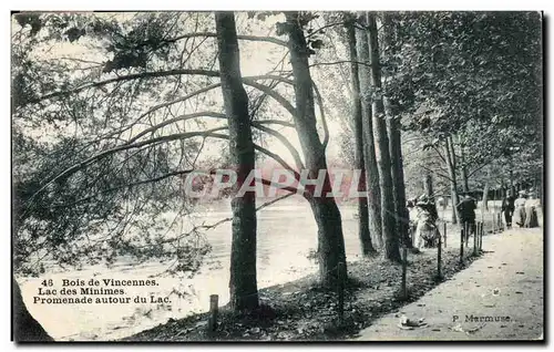 Paris - 12 - Bois de Vincennes - Lac des Minimes - Cartes postales