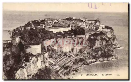 Monaco - Le Rocher - Cartes postales