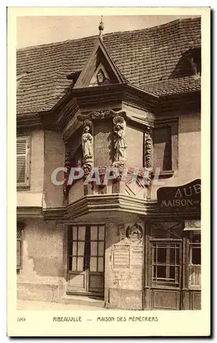 Ribeauville - Maison des Menetriers - Cartes postales