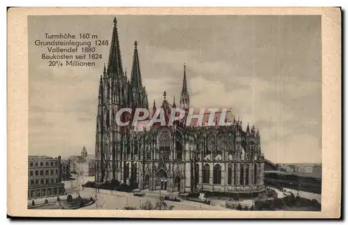 Allemagne - Deutschland - Dom - Koeln - Cologne - Cartes postales