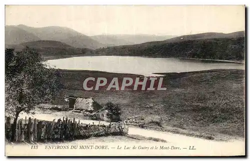 Environs du Mont Dore - Le Lac de Guery - Ansichtskarte AK