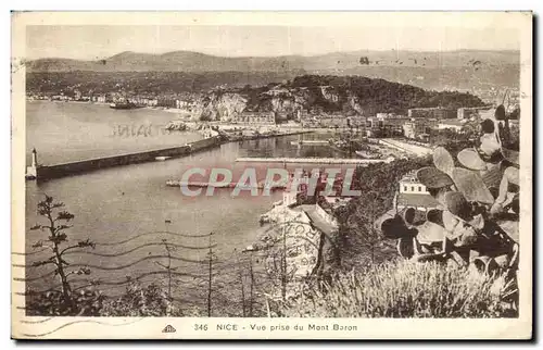 Nice - Vue prise du Mont BOron - Cartes postales