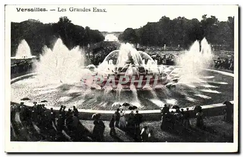 Versailles - Les Grandes Eaux Ansichtskarte AK