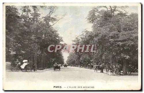 Paris - 16 - Allees d&#39Accacias - Cartes postales