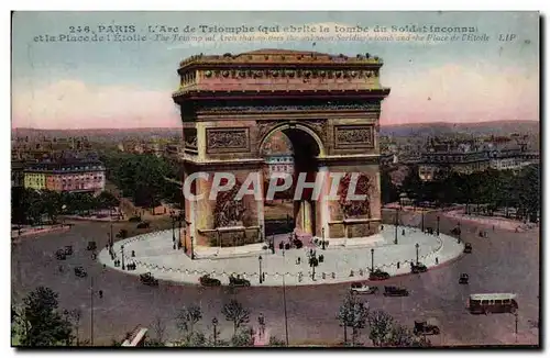 Paris - 8 - L&#39Arc de Triomphe - Cartes postales