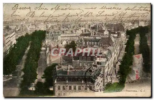 Paris - 1 - Panorama - Cartes postales