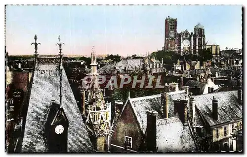 Cartes postales Bourges Vue prise du palais Jacques Coeur