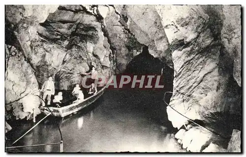 Ansichtskarte AK Grottes de Betharram Le debarcadere de la riviere