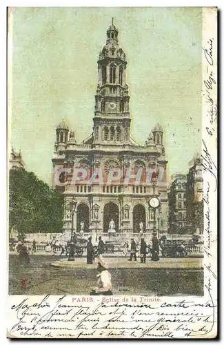 Paris Cartes postales Eglise de la Trinite