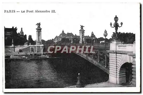 Paris Cartes postales Pont Alexandre III