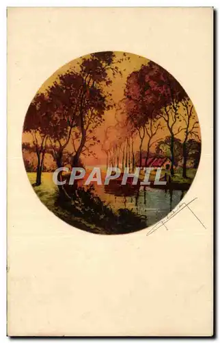 Cartes postales Fantaisie Paysage