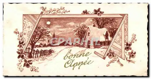 Cartes postales Fantaisie Bonne annee