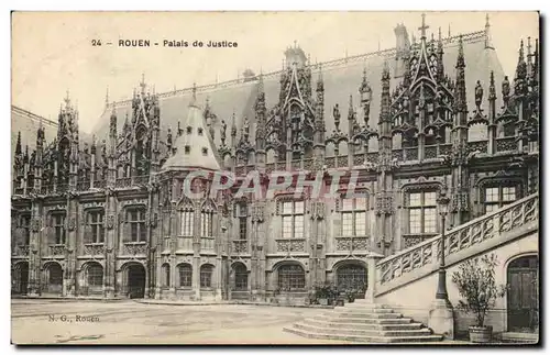 Rouen Cartes postales Palais de justice