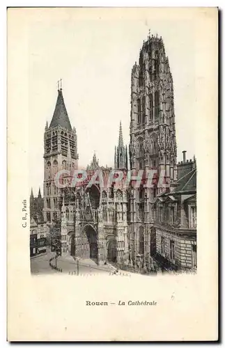 Rouen Cartes postales La cathedrale