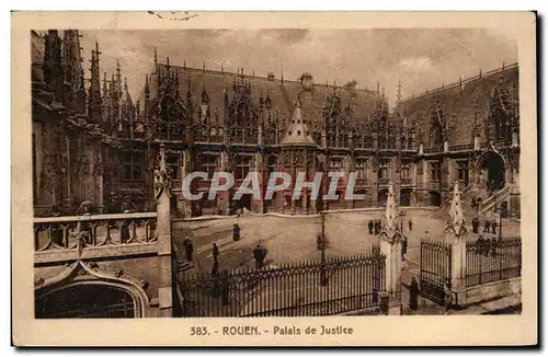 Rouen Cartes postales Palais de justice