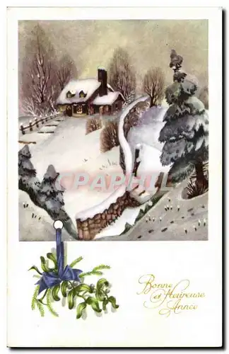 Cartes postales Fantaisie Bonne et heureuse annee