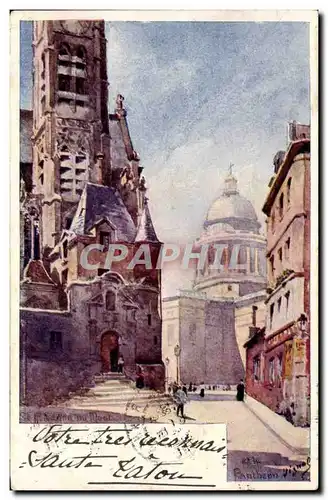 Paris Cartes postales St Etienne du Mont