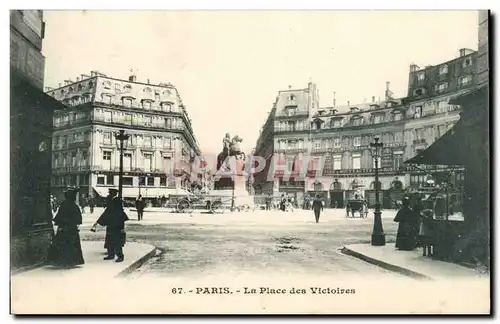 Paris Ansichtskarte AK Place des Victoires