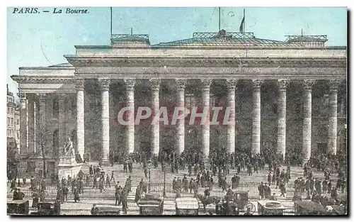 Paris Cartes postales La Bourse