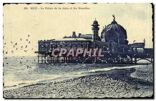 Nice Cartes postales Le palais de justice et les mouettes