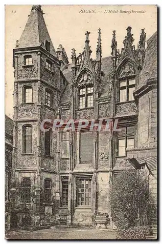 Rouen Cartes postales Hotel Bourgthereroulde