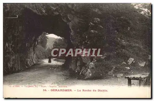 Cartes postales Gerardmer la roche d diable