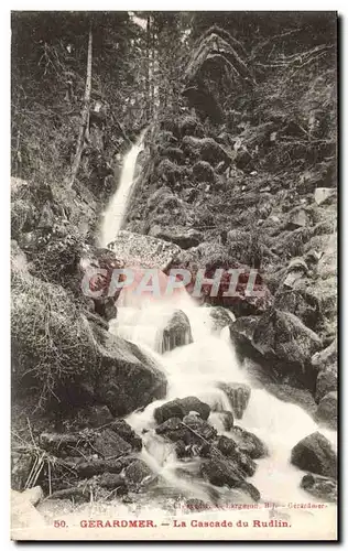 Ansichtskarte AK Gerardmer La cascade du Rudlin