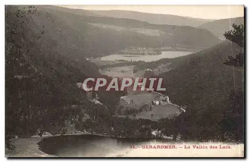 Cartes postales Gerardmer La vallee des lacs