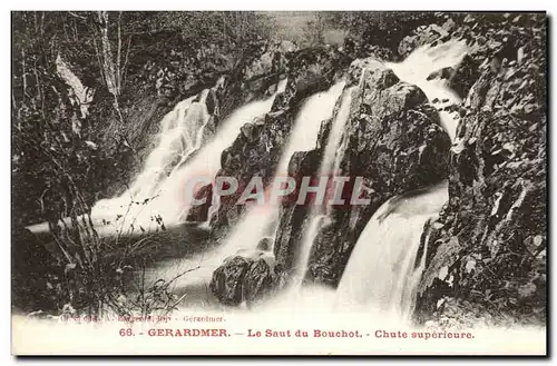 Cartes postales Gerardmer Le saut du Bouchot Chute superieure