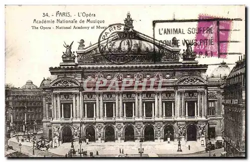 Paris Cartes postales Opera