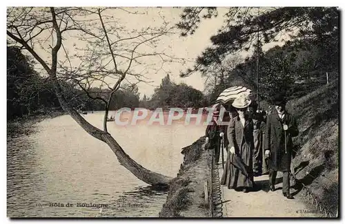 Paris Cartes postales Bois de Boulogne Lac inferieur